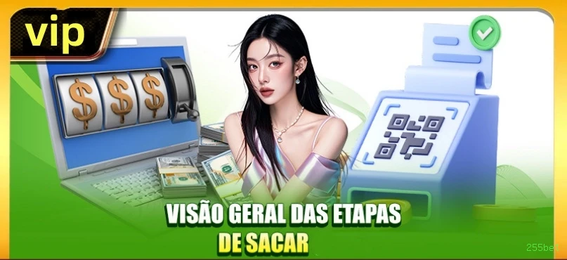 Imagem promocional da 255bet mostrando a plataforma e suas vantagens